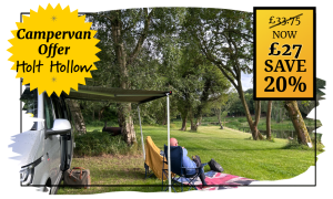 Official Site Offer - Book Direct -  Campervan - Holt Hollow