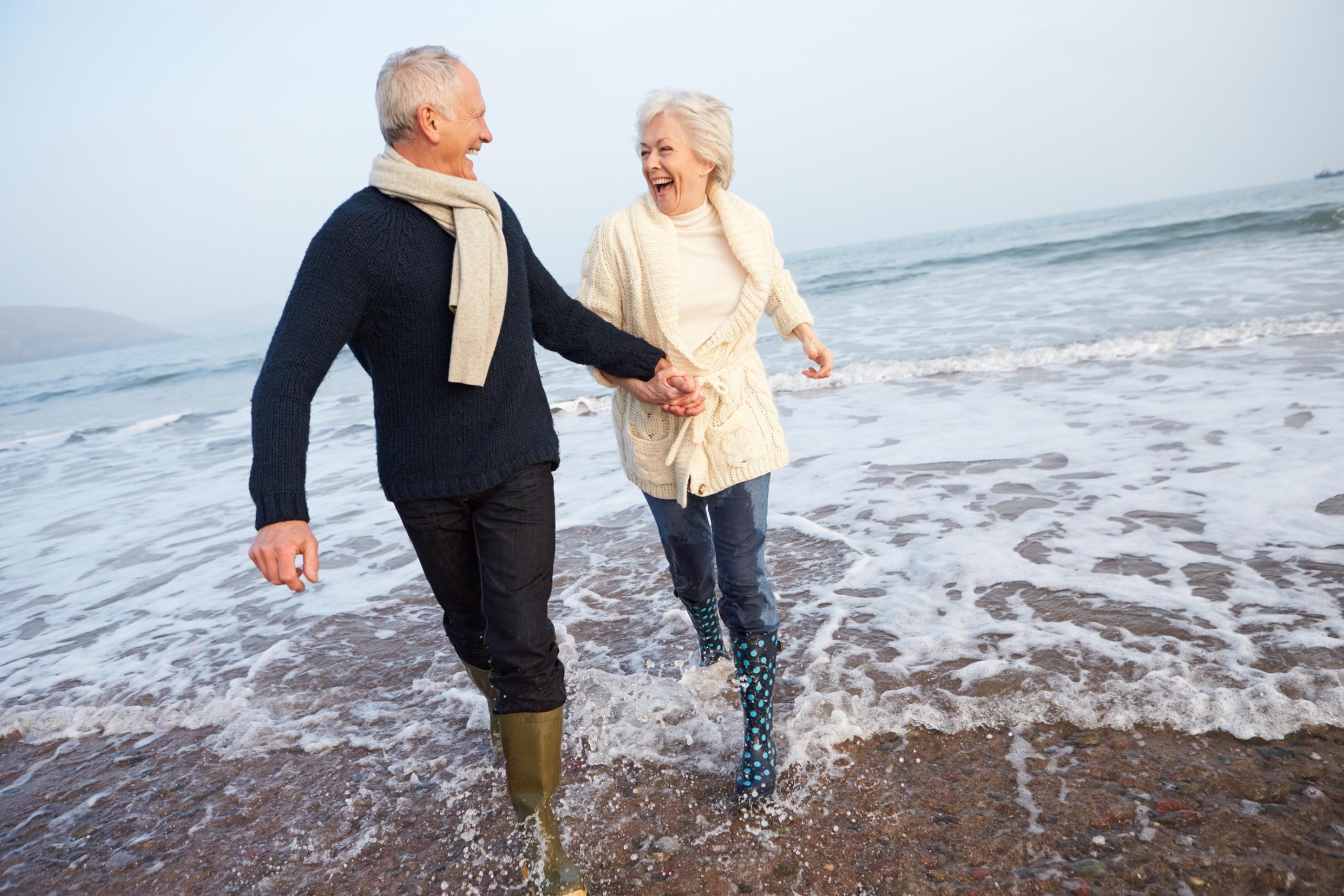 Winter Walks on the Beach