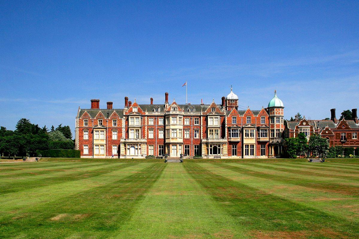 The Sandringham Royal Estate located on the West Norfolk Coastline