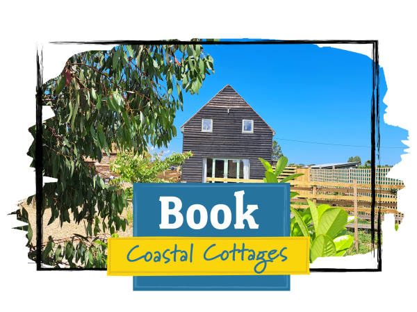 book coastal cottages exterior shot of the dairy